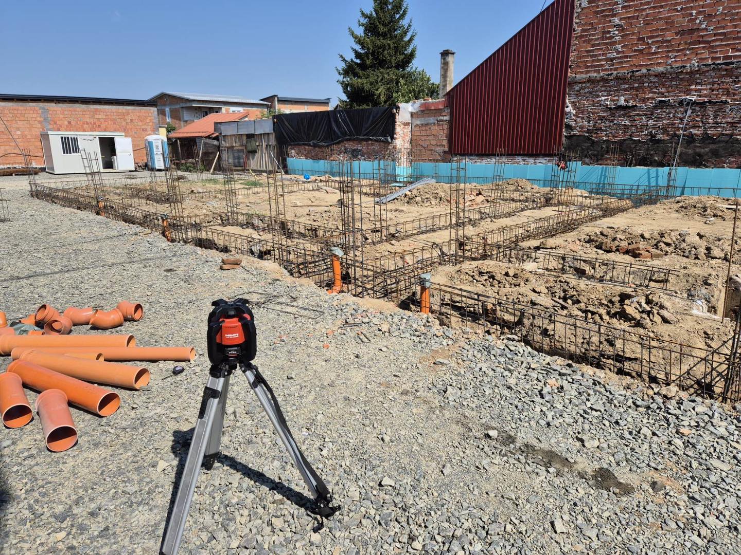 Temeljni razvod instalacija vode i odvodnje – Osijek